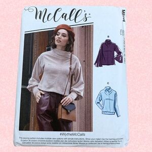 NEW McCalls M8144 Women's Sweater Sewing Pattern UNOPENED